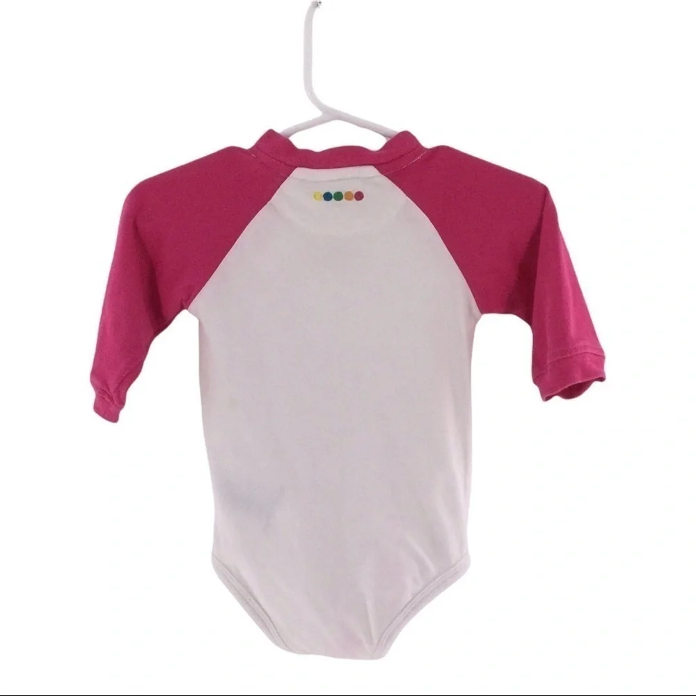 COOGI Baby Girl Pink & White Onesies‎